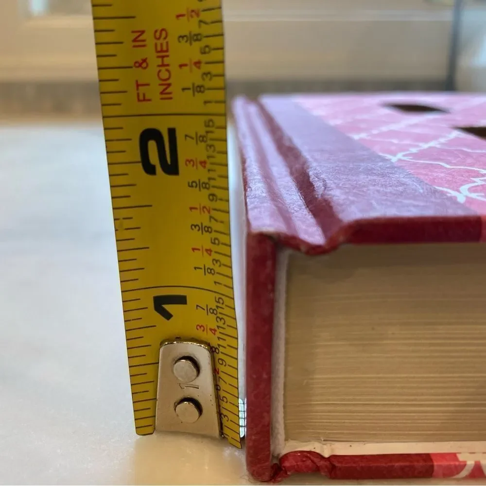Initial B Pink Decorative Blank Cut out Book